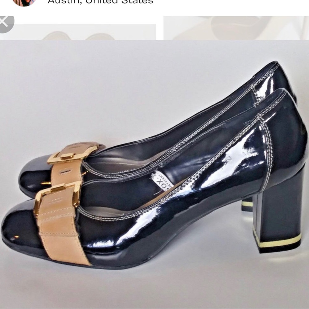 Black Heels with strap